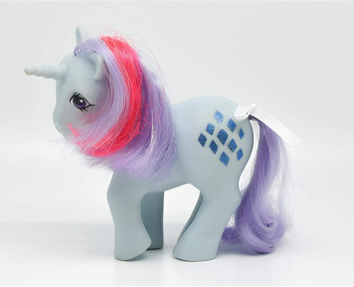 My Little Pony 35282 Sparkler Classic Rainbow Pony, Retro Horse Gifts for Girls and Boys, Collectable Vintage Horse Toys for Kids, Unicorn Toys for Boys and Girls Aged 3 Years and Up