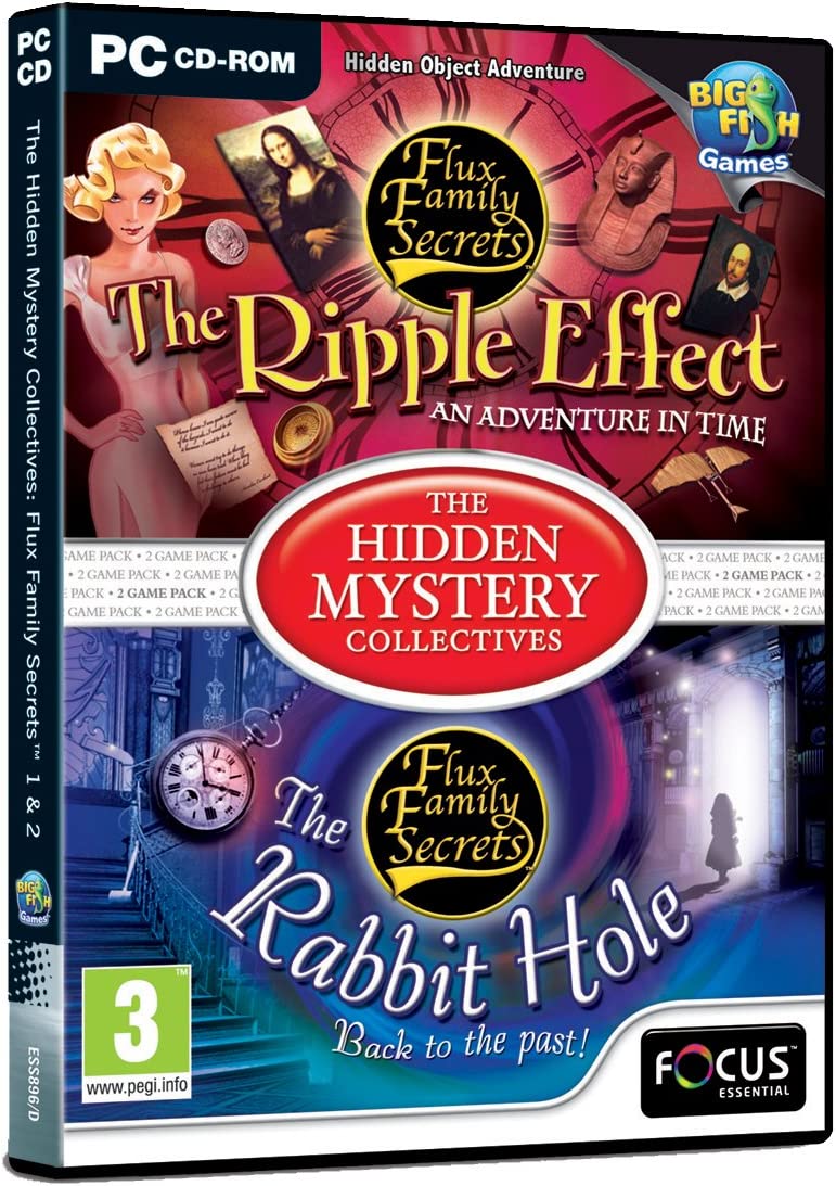 The Hidden Mystery Collectives - Flux Family Secrets 1 and 2 (PC CD)