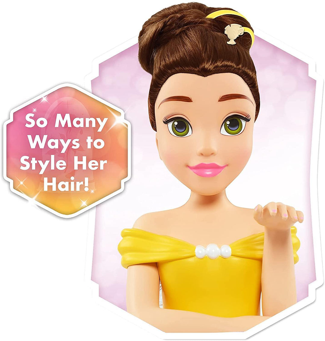 JP Disney Styling JPL87355 Disney Princess Belle Deluxe Styling Head - Yachew