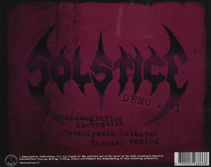 Solstice - Demo 1991 [Audio-CD]