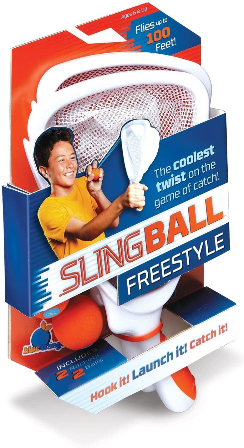AKTIV BLEIBEN SLING BALL Sling Ball Launch Catch Net Teamspiel 2 oder mehr Spieler F