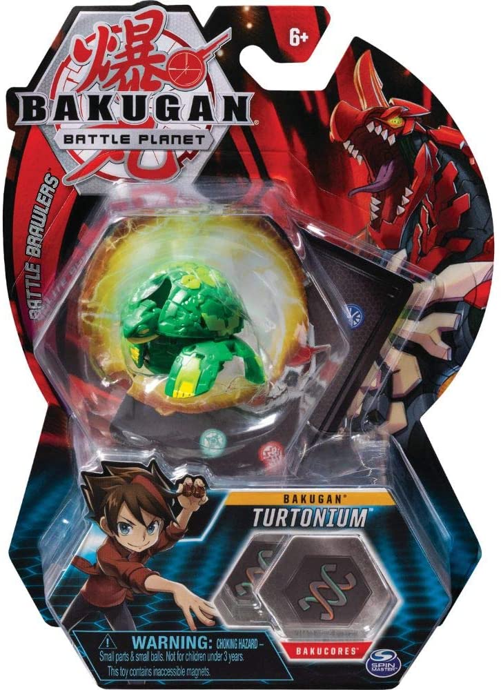 Bakugan Kunststoff Starter Pack Set Sortiment 6045144 &amp; Karton Aquos Core 1 Pack Sortiment 6045148 für Kinder ab 5 Jahren