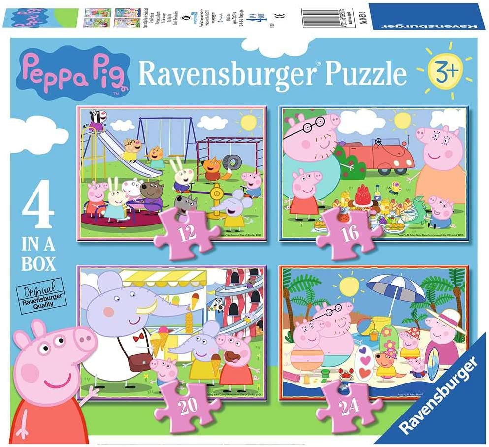 Ravensburger 06958 Peppa Pig 4 in a Box