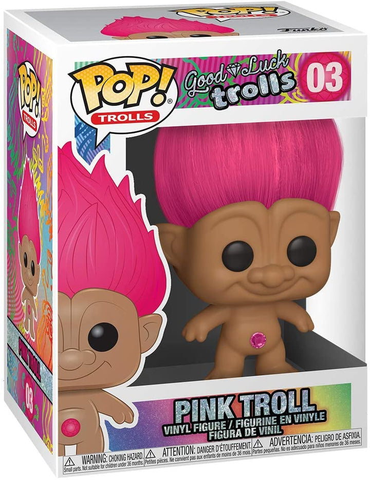 Bonne Chance Trolls Rose Trolls Classic Funko 44605 Pop ! Vinyle #03