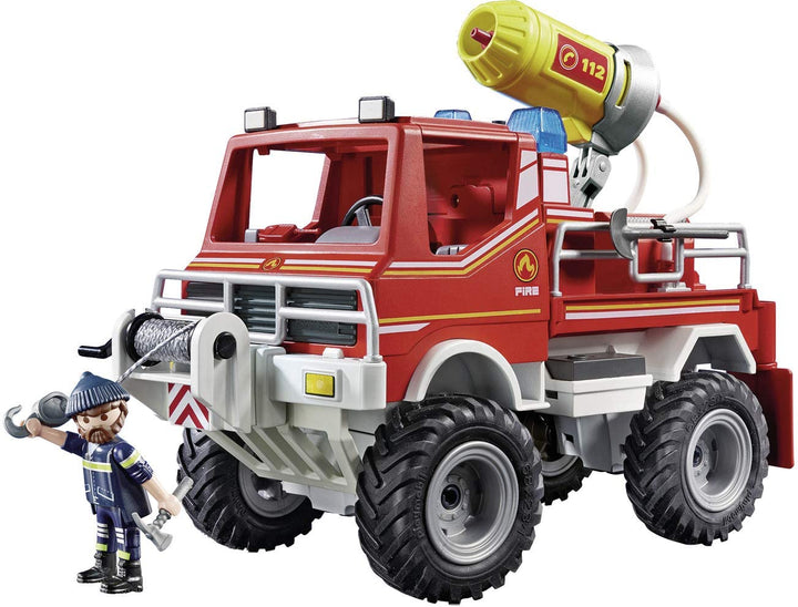 Playmobil City Action 9466 Brandweerwagen voor kinderen vanaf 5 jaar
