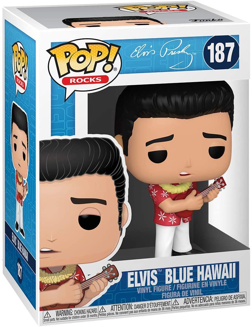 Elvis Presley Elvis Blue Hawaii Funko 40139 Pop! Vinilo n. ° 187