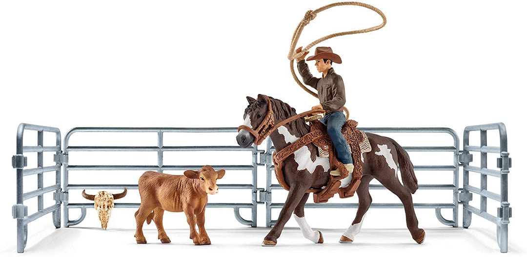 Schleich 41418 Team-Roping mit Cowboy