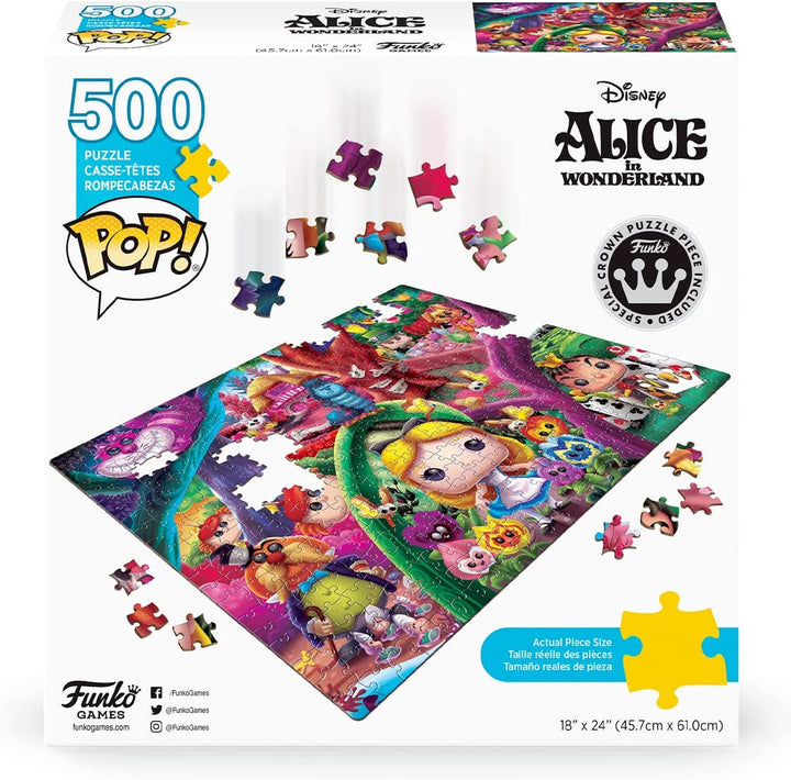 POP! Puzzles - Disney: Alice im Wunderland (500 Teile)