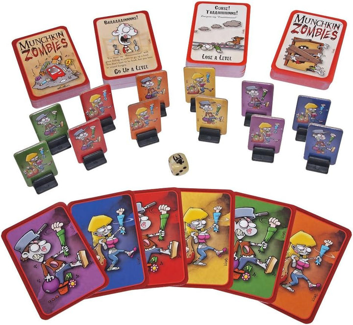 Steve Jackson Games „Munchkin Zombies Deluxe Kartenspiel“.