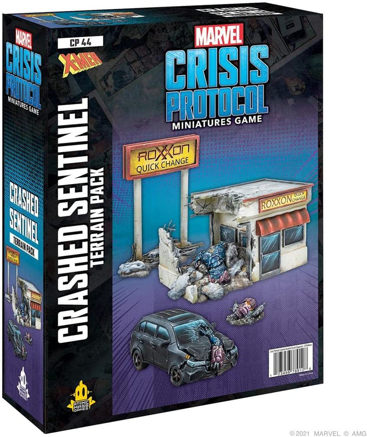 Marvel Crisis Protocol: Crashed Sentinel Terrain Pack