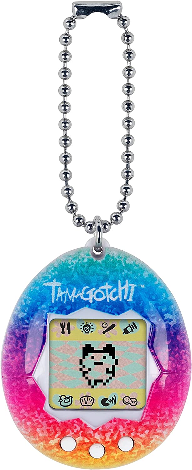 TAMAGOTCHI Original Bandai Tamagotchi Einhorn Muschel mit Kette – Das Original Vi