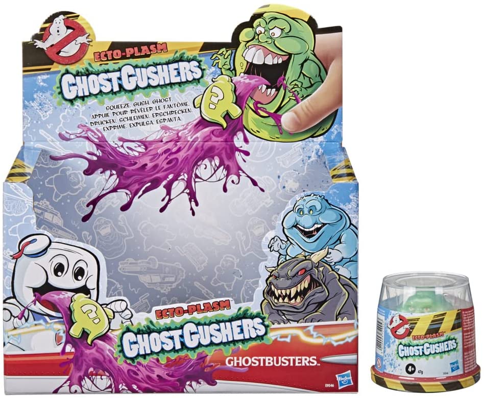 Ghostbusters Ecto-Plasm Ghost Gushers Sammelbare Quetschfiguren mit Ecto-Plasma und geheimnisvollen Minifiguren im Inneren für Kinder ab 4 und 12 Jahren, mehrfarbig, E9546ER2