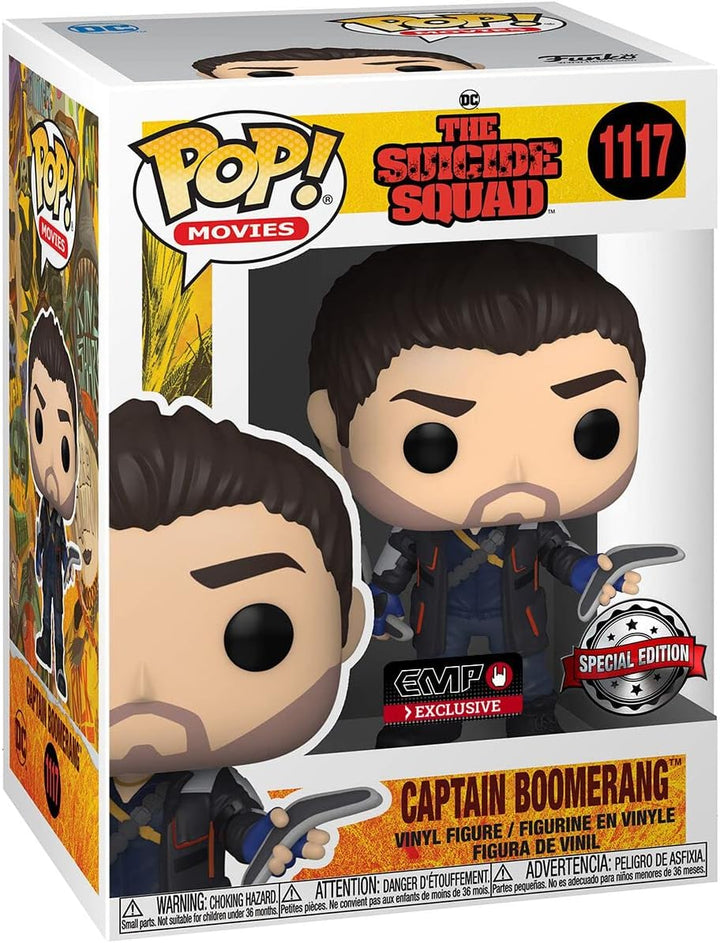 Funko POP! Filme #1117 The Suicide Squad Captain Boomerang – exklusiv bei Walmart