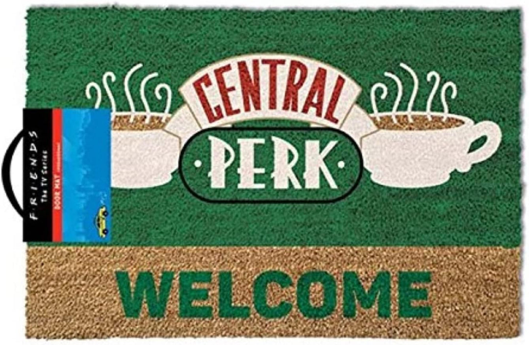 FRIENDS Central Perk Door Mat, Coir, Multi-Colour, 40 x 60 cm