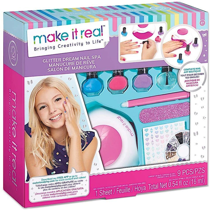 Make It Real Glitter Dream Nail Spa Kit (2462)