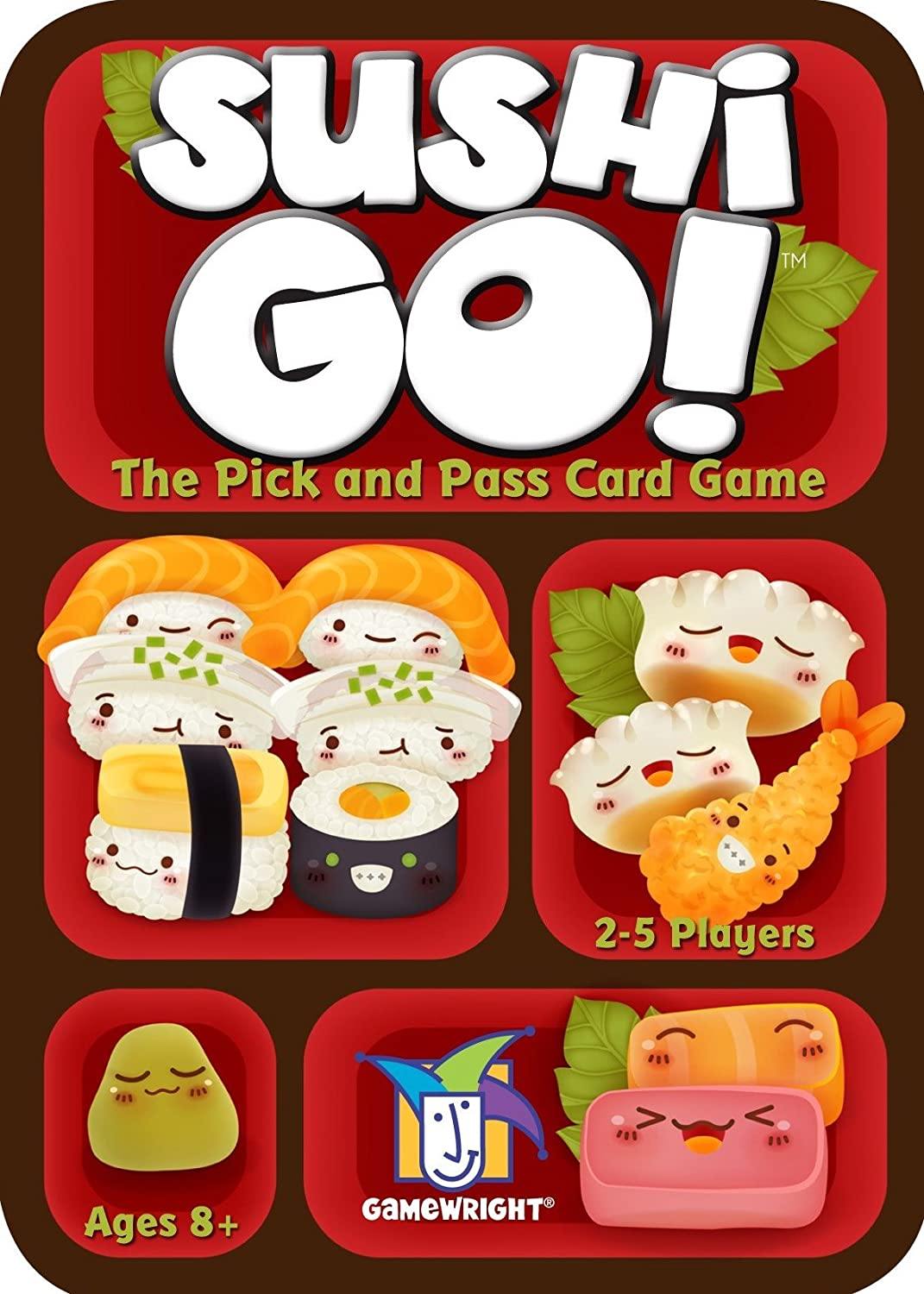 Gamewright Sushi Go The Pick And Pass Card Game Multicolour - Yachew