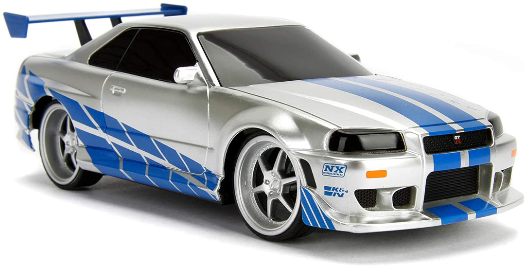 FAST &amp; FURIOUS RC NISSAN SKYLINE GTR im Maßstab 1:24