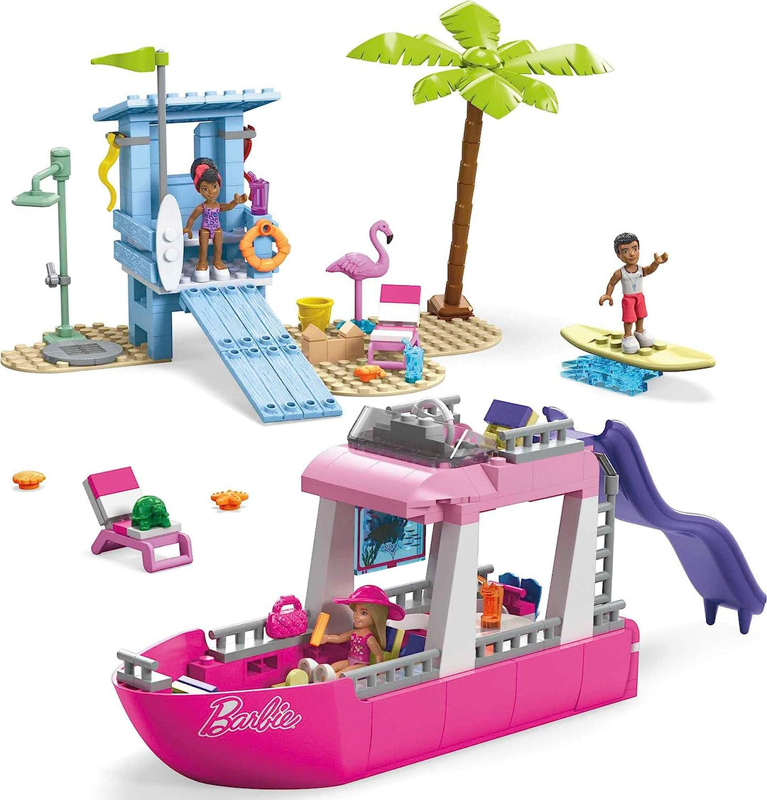MEGA Barbie Dream Boat, building toy for boys and girls + 6 years, includes 317 B0BBSVSHSM