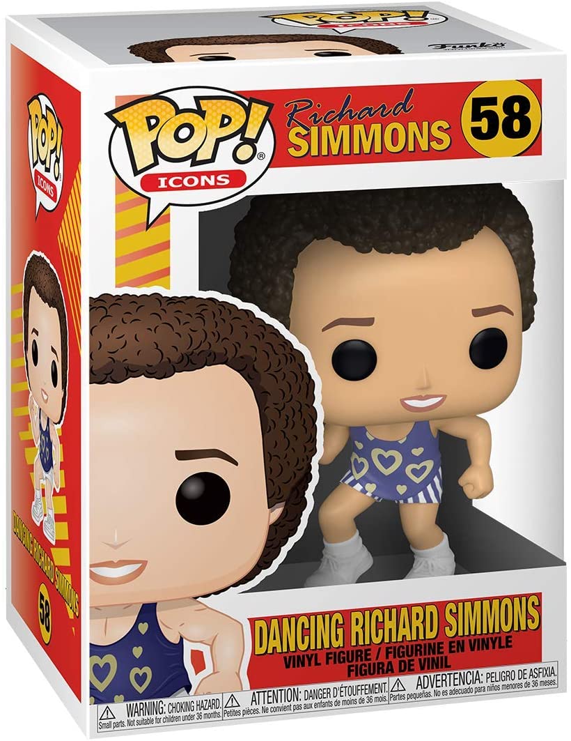 Richard Simmons Dansen Richard Simmons Funko 52615 Pop! Vinyl #58
