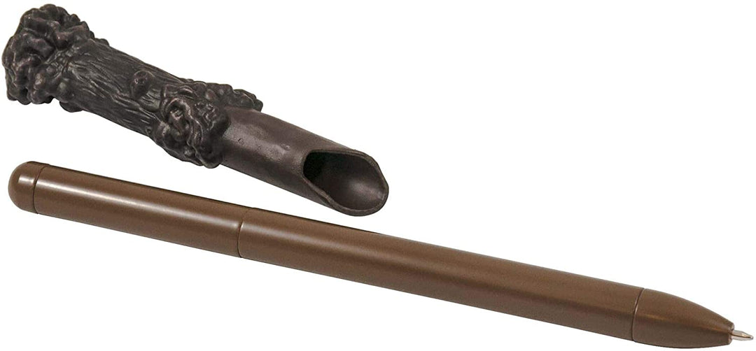 The Noble Collection Harry Potter Leuchtstab-Stift – 30,5 cm großer Kugelschreiber – Harry Potter Filmset, Filmgeschenke, Schreibwaren