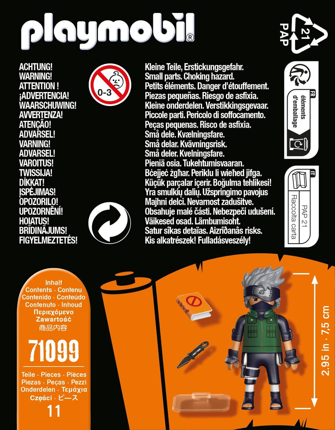 Playmobil 71099 Naruto: Kakashi Figurenset