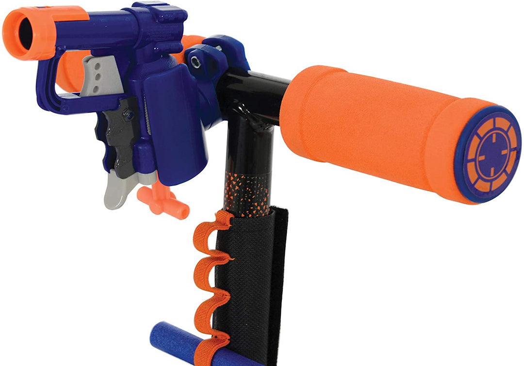 Nerf M004253 Blaster Inline Scooter con freccette