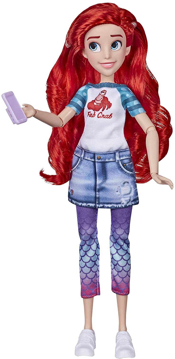 Disney Princess Comfy Squad Ariel, Ralph Breaks the Internet Movie Muñeca de moda