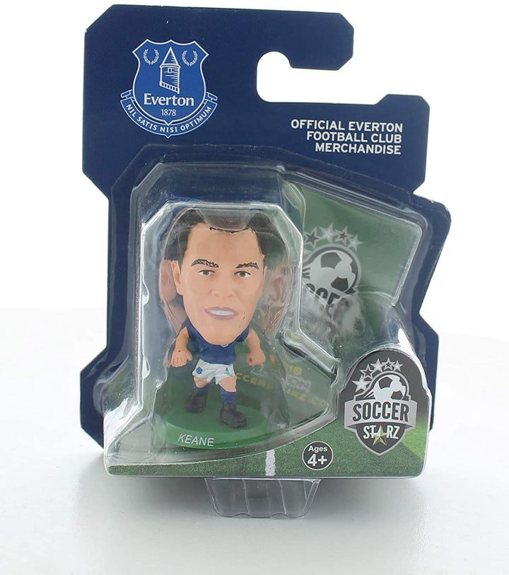 SoccerStarz SOC1196 Everton Michael Keane Home Kit Figurine Classique