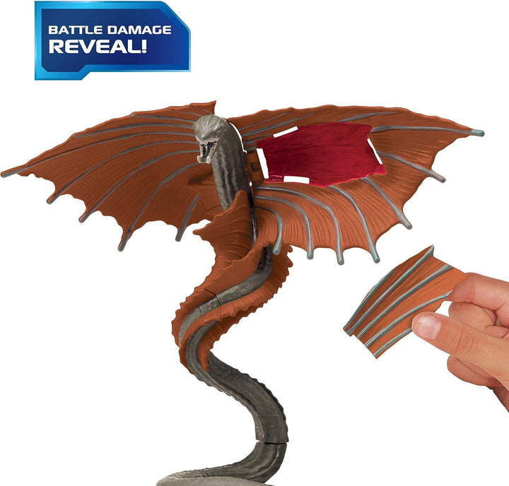MNG01710 Monsterverse Godzilla vs Kong 6" Hollow Earth Monsters Warbat Articulated Collectable Action Figure Toy