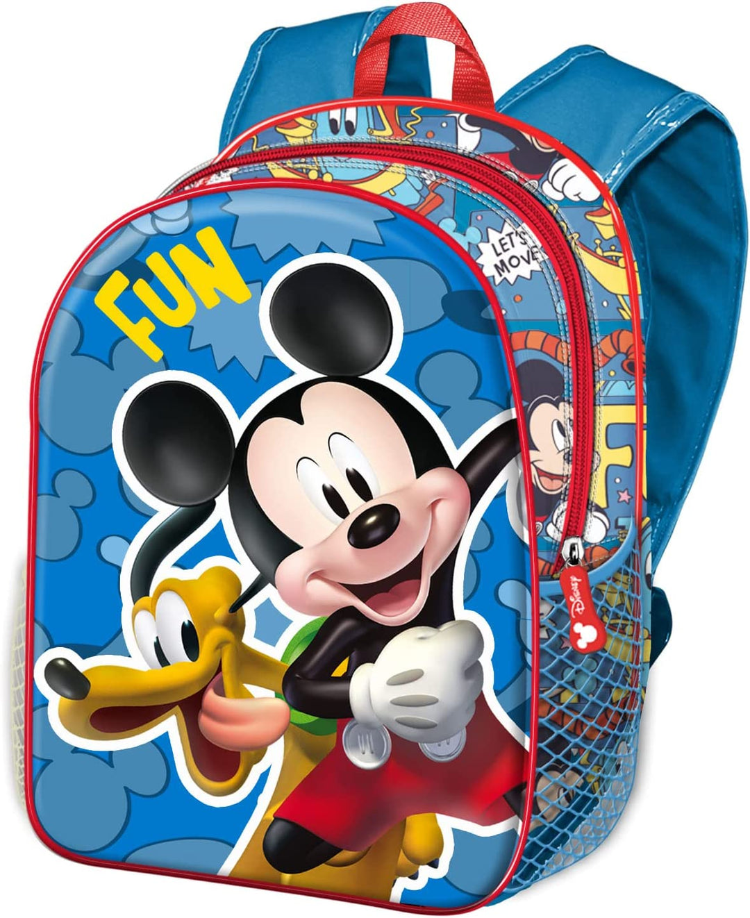 Mickey Mouse Fun-Basic Rucksack, mehrfarbig