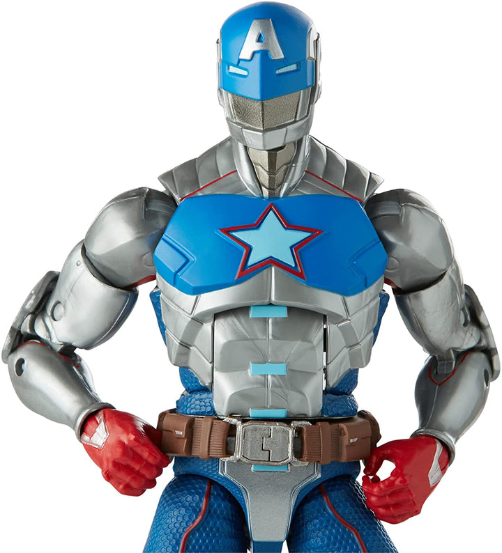 Hasbro Marvel Legends Series 15 cm große Civil Warrior Actionfigur zum Sammeln, Spielzeug für Kinder ab 4 Jahren, mit Schildzubehör F0250