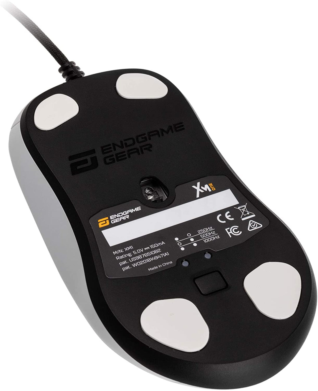 Endgame Gear XM1 USB Optical esports Performance Gaming Mouse - White