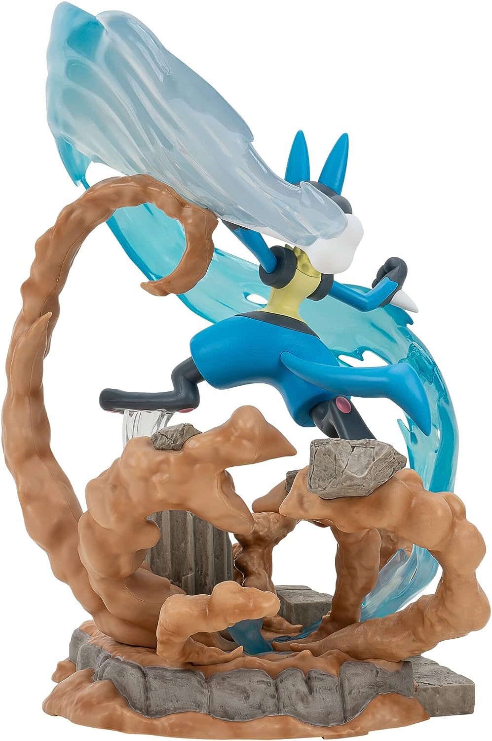 Pokémon Jazwares – Lucario 13 Zoll große Deluxe-Statue mit Aura-Lichtern 4