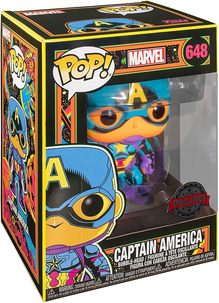 Marvel Captain America Exclu Funko 48845 Pop! Vinyle #648
