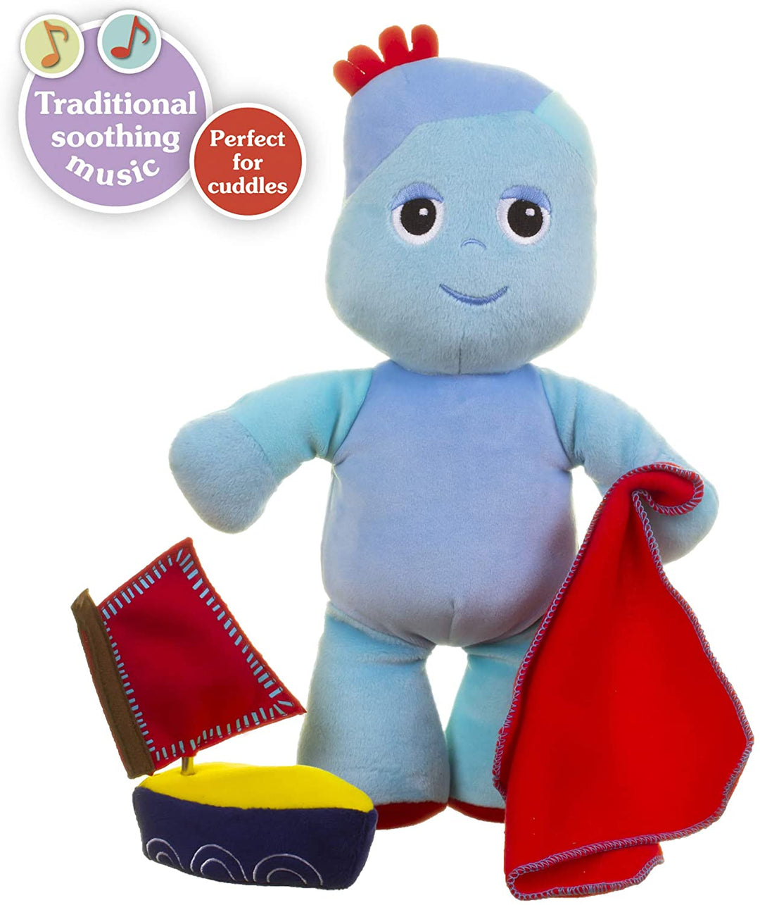 In the Night Garden Iggle Piggle Wind-Up Musical Boat Aide au sommeil et peluche