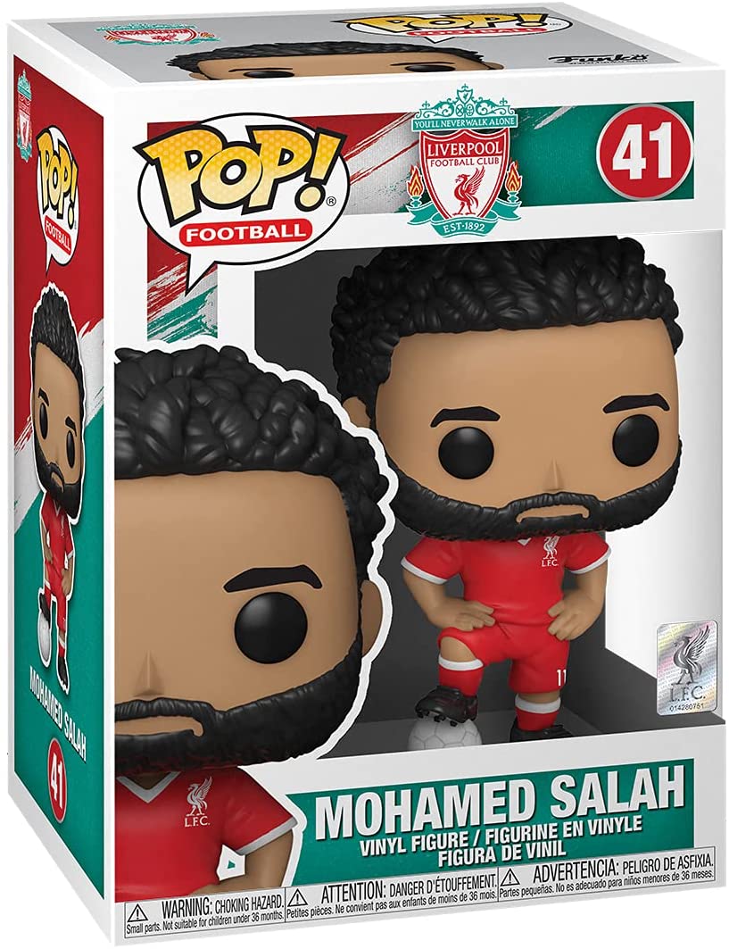 Liverpool Football Club Mohamed Salah Funko 52173 Pop! VInyl #41