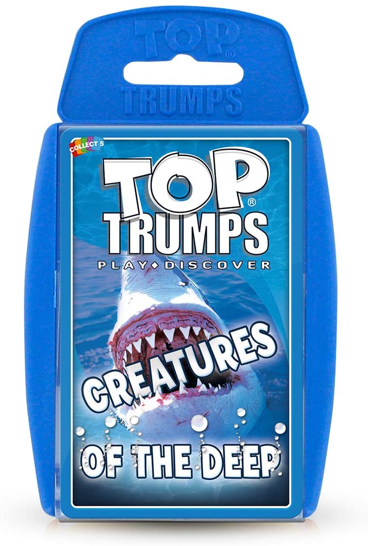Top Trumps Creatures of the Deep Card Game