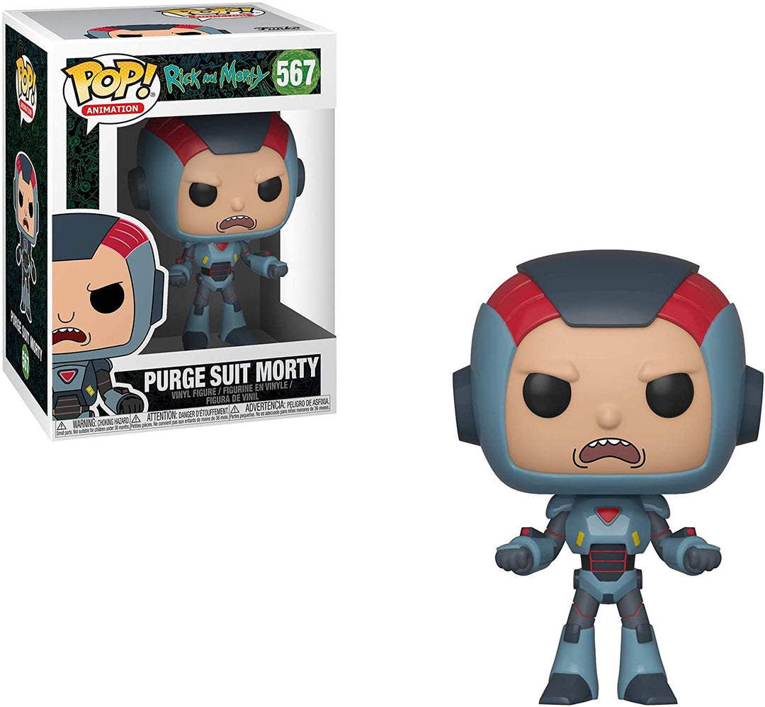 Rick And Morty Rick Purge Suit Morty funko 40247 Pop! Vinyl #567