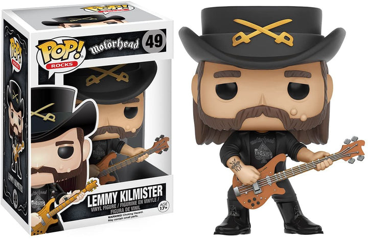 Motörhead Lemmy Kilmister Funko 10265 Pop! Vinyl Nr. 49