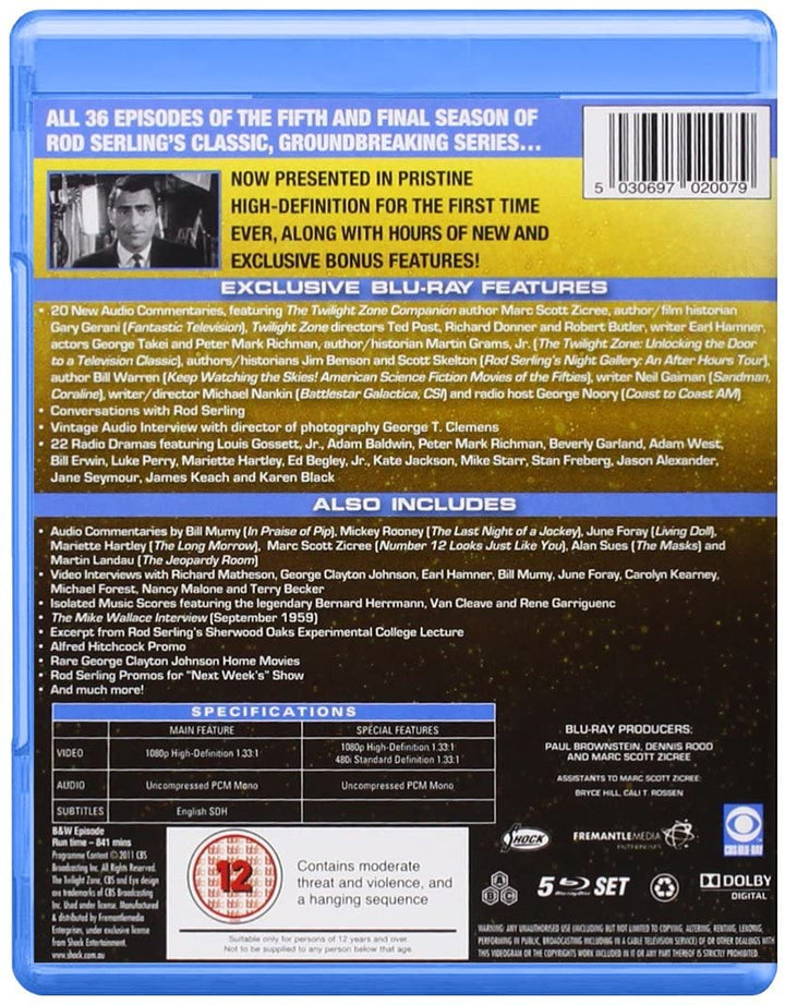 Twilight Zone – Staffel 5 – Science-Fiction [Blu-ray]