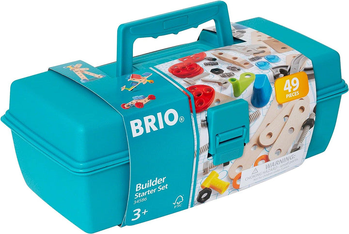 BRIO Builder – Bau-Starter-Set – Lern-, Bau- und Lernspielzeug für Kinder ab 3 Jahren