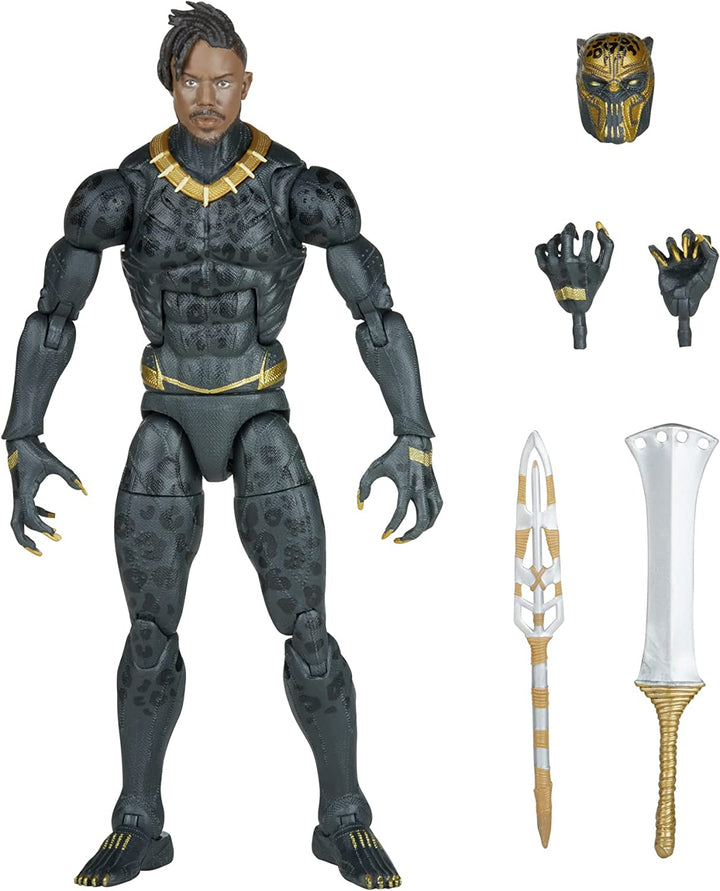 Hasbro F59735X0 Marvel Legends Series Black Panther Legacy, 6-inch Killmonger Co