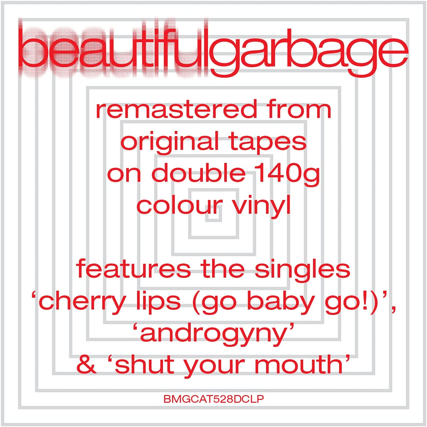 Garbage – Beautiful Garbage (2021 Remastered) [140 g weißes Vinyl 2LP] 3