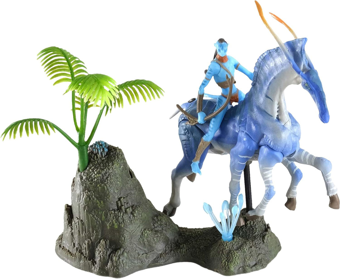 McFarlane Toys - Disney Avatar – World of Pandora Tsu’tey and Direhorse Avatar Movie