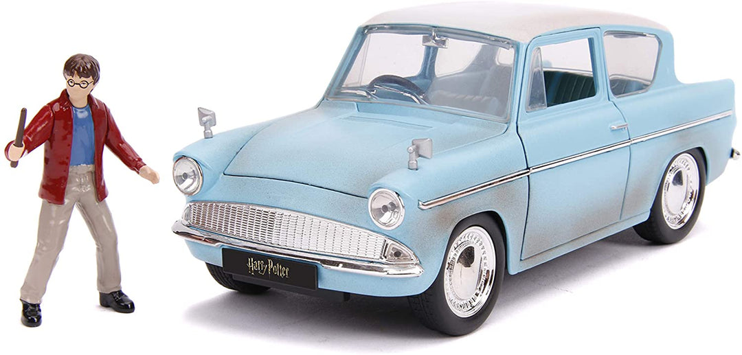 HARRY POTTER 1959 FORD ANGLIA 1:24 SCALE DIE-CAST REPLICA CAR