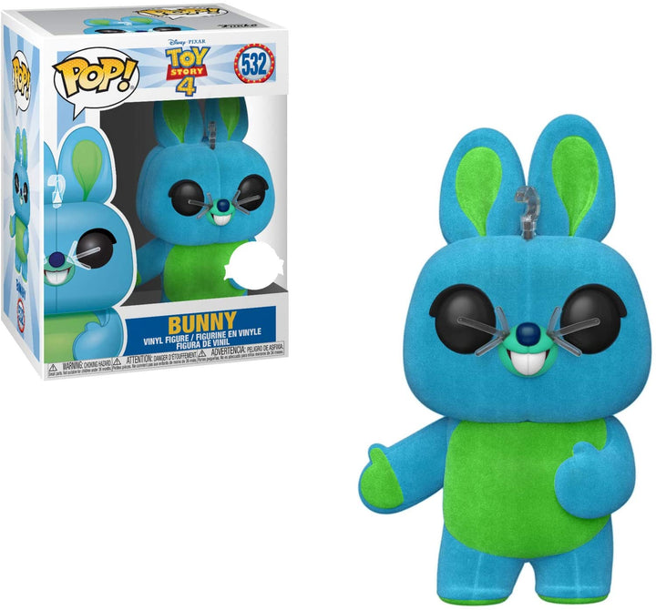 Disney Toy Story 4 Bunny Flocked Exclusive Funko 37470 Pop! Vinile #532