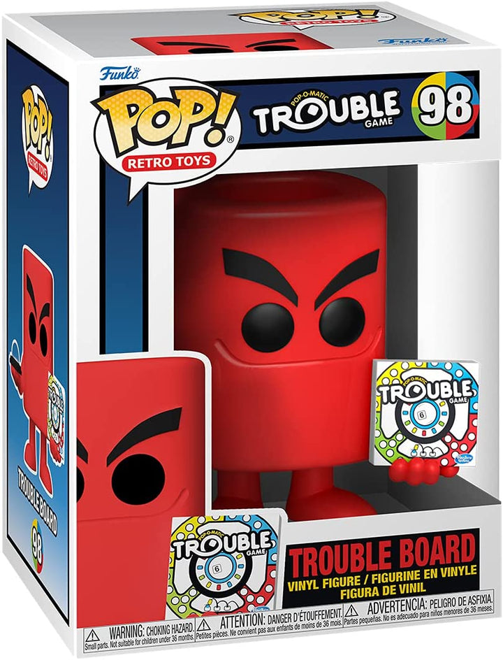 Pop-O-Matic Trouble Game Trouble Board Funko 58614 Pop! Vinyl #98