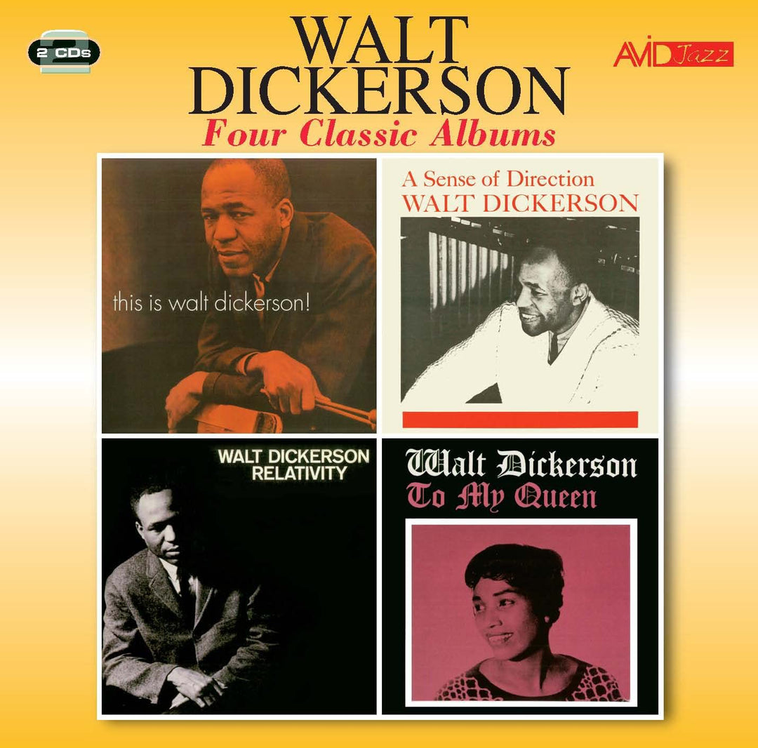 Walt Dickerson – Vier klassische Alben (This Is Walt Dickerson / Sense Of Direction / Relativity / To My Queen) [Audio-CD]