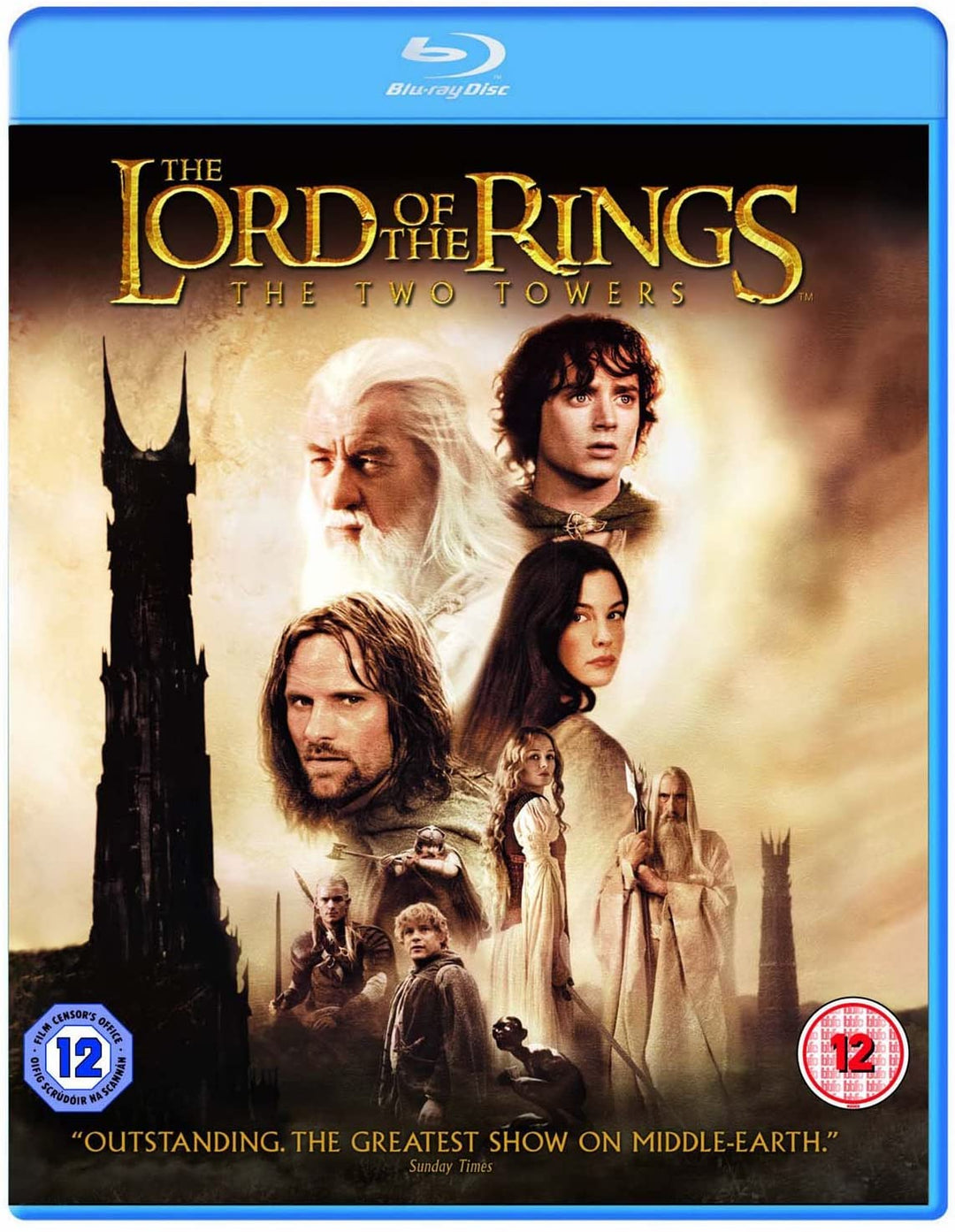 Lord Of The Rings - The Two Towers (Theatrical Version) - Fantasy/Adventure [Blu-ray]