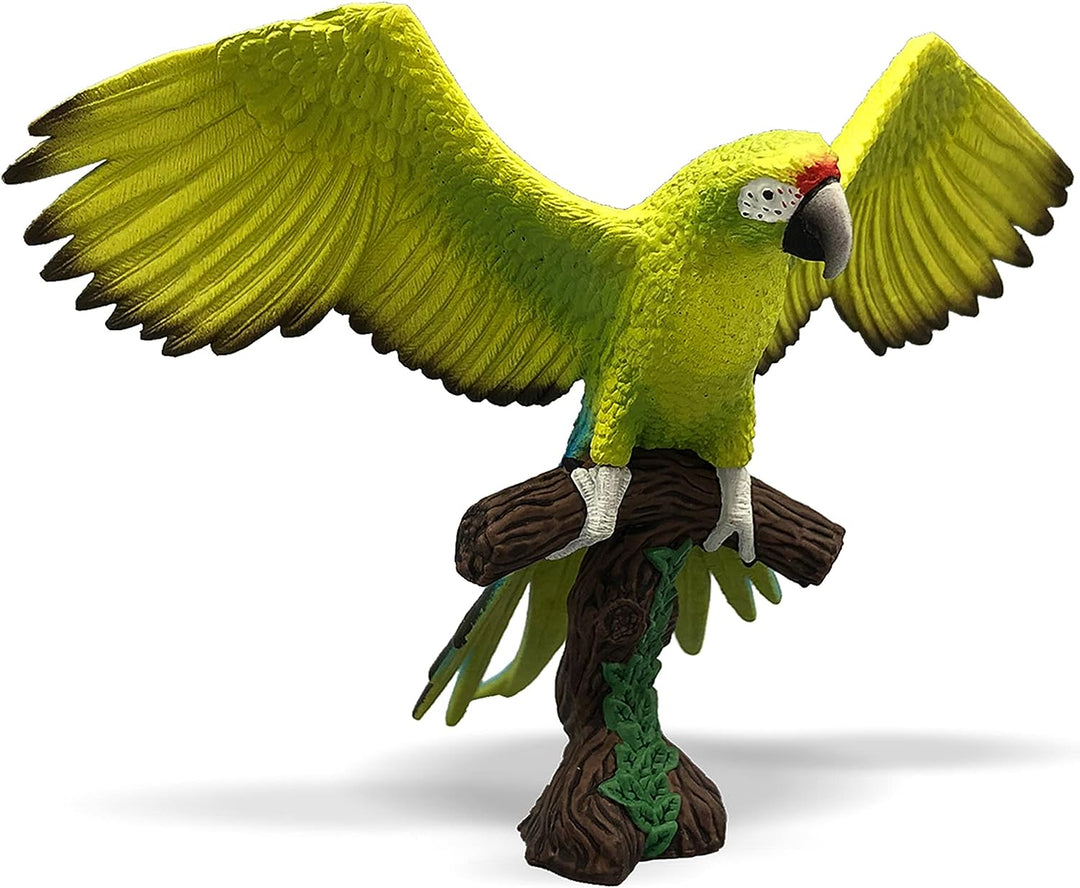Bullyland 69392 Large Soldier Macaw Toy Figure, Approx. 10 cm Large Animal Figure